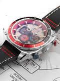 AVI-8 Men's Watch AV-4100-03 Quartz 5 ATM Mineral Glass 46 mm Official Box