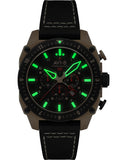 AVI-8 Watch AV-4100-06 Gent Quartz 5 ATM Mineral Glass 46 mm Official Box