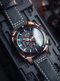 AVI-8 Watch AV-4100-06 Gent Quartz 5 ATM Mineral Glass 46 mm Official Box