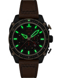 AVI-8 Watch AV-4100-09 Gent Quartz 5 ATM Mineral Glass 46 Mm