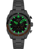 AVI-8 Watch AV-4100-11 Quartz 5 ATM Mineral Glass 46 mm
