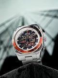 AVI-8 Watch AV-4100-11 Quartz 5 ATM Mineral Glass 46 mm