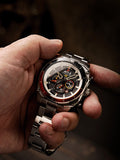 AVI-8 Watch AV-4100-11 Quartz 5 ATM Mineral Glass 46 mm