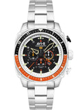 AVI-8 Watch AV-4100-11 Quartz 5 ATM Mineral Glass 46 mm