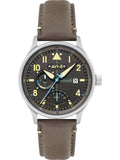AVI-8 Watch AV-4101-09 Gent Quartz 5 ATM Mineral Glass 46 mm Official Box