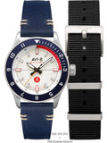 AVI-8 Men's Watch AV-4103-03 Quartz Chronograph 5 ATM Mineral Glass 46 mm