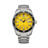 Citizen Watch AW1760-81Z Gent Eco Drive 10 ATM Mineral Glass Stainless Steel