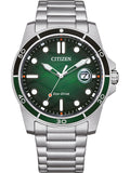 Citizen Watch AW1811-82X Gent Quartz 10 ATM Mineral Glass Date 46 mm Official Box
