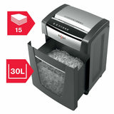 Micro-Cut Paper Shredder Rexel M515 30 L-1