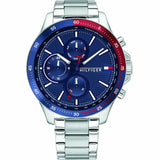 Men's Watch Tommy Hilfiger BANK Silver (Ø 46 mm)-0