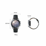 Samsung Smartwatch Galaxy Watch 3 Refurbished A+ Black Bluetooth GPS EU Plug
