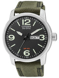 Citizen Watch BM8470-11EC Quartz 10 ATM 43 Mm Mineral Glass Date Official Box