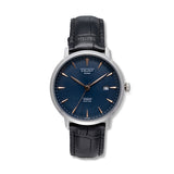 Cauny Watch CPM007 Quartz Analog Stainless Steel Case Leather Strap