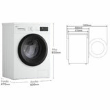 Washing machine LG 1400 rpm 8 kg-1