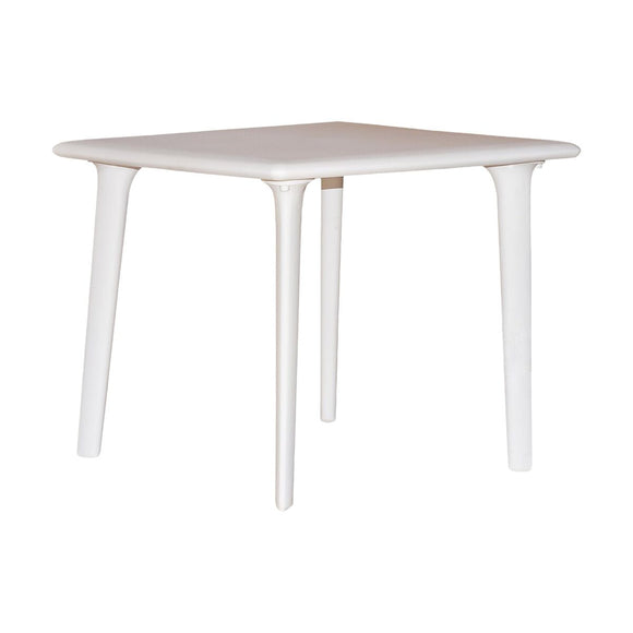 Table Resol Dessa White polypropylene 90 x 90 x 72 cm-0