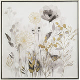 Painting Romimex Canvas Flowers 83 x 83 x 5 cm-1