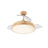 Ceiling Fan with Light Romimex White Natural-0