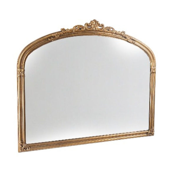 Wall mirror Romimex Golden Metal 105 x 88 x 4 cm-0