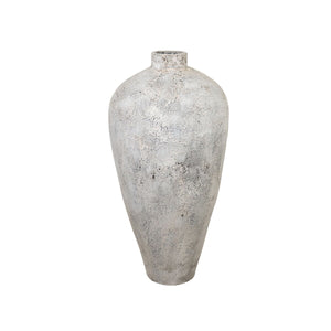 Floor vase Alexandra House Living Beige Ceramic 50 x 100 x 50 cm-0