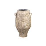 Floor vase Alexandra House Living Beige Ceramic 60 x 100 x 60 cm-0