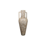Floor vase Alexandra House Living Beige Ceramic 60 x 165 x 60 cm With handles-0