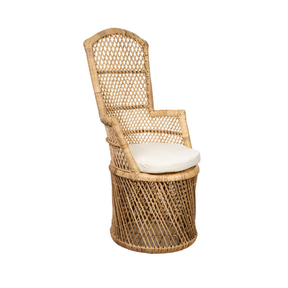 Armchair Romimex Natural 55 x 105 x 55 cm-0