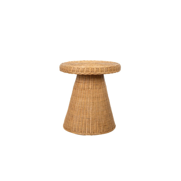 Side table Romimex Natural Rattan 50 x 55 x 50 cm-0