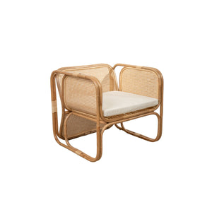 Armchair Romimex Natural 65 x 80 x 60 cm-0