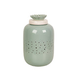 Tin Romimex Green Ceramic 17 x 29 x 17 cm With lid-0