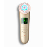 Facial Massager with Radiofrequency, Phototherapy and Electrostimulation Drakefor NANOSKIN INTELIGENT White Golden-1