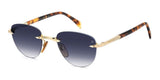 David Beckham Sunglasses DB 1224_S Gent Men Metal