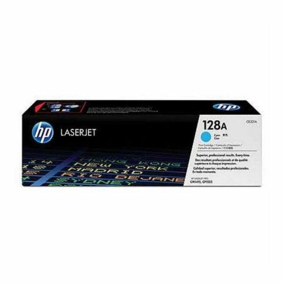 Original Toner HP T128A Cyan-0