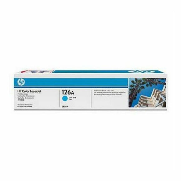 Original Toner HP CE311A Cyan-0