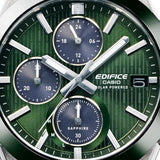 CASIO EDIFICE Mod. SOLAR POWERED CHRONOGRAPH - GREEN-2