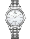 Citizen Watch EM0411-71A Quartz 5 ATM Mineral Glass Date