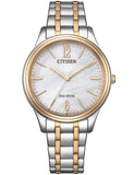 Citizen Ready Stock Watch EM0416-78A Quartz 5 ATM Mineral Glass 40 mm