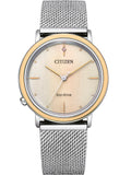 Citizen Watch EM1006-40A Quartz 5 ATM Sapphire Crystal 40 mm Ready Stock