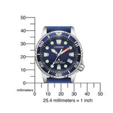 Citizen Men's Watch PROMASTER Diver's Quartz 20 ATM Mineral Glass 38mm