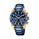 Festina Watch F20547-1 Quartz Stainless Steel Case Metal Bracelet