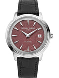 Frederique Constant Watch FC-120BRG3S6 Quartz 40 mm Stainless Steel Rose Gold-Tone Brown