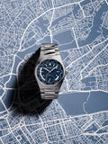 Frederique Constant Watch FC-718N4NH6B Luxury Automatic Stainless Steel Leather