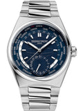 Frederique Constant Watch FC-718N4NH6B Luxury Automatic Stainless Steel Leather