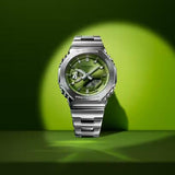 CASIO G-SHOCK Mod. OAK G-STEEL LIME GREEN-2