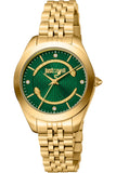 JUST CAVALLI Time Watch JC1L210M0475 5 ATM Quartz 32 mm SS IP Gold