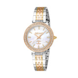 JUST CAVALLI TIME Watch JC1L274M0095 Quartz 5 ATM Stainless Steel Rose Gold Mother of