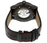 Mido Gent Watch M0054303705000 5 ATM 42 mm SS IP Black Leather Strap Sapphire