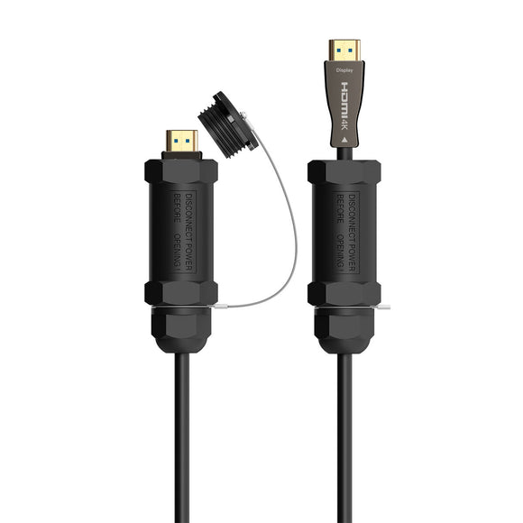 HDMI Cable Aisens V2.1 AOC Black 50 m-0