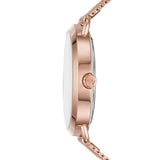 Michael Kors Women's Watch MK3845 Quartz 5 ATM SS IP Rose Gold Mesh