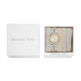Michael Kors Watch MK4815SET Quartz 5 ATM Stainless Steel Gold