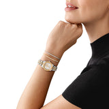 Michael Kors Watch MK4815SET Quartz 5 ATM Stainless Steel Gold